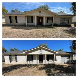 Complete house power wash ***Driveway& House***